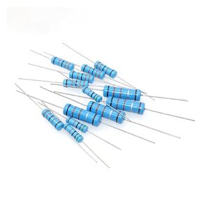 Resistors 150pcs Metal Film Resistor Carbon Film Resistors, 2W 3W 0.1 Ohm-750 Ohm 1K-820K Resistance Pack, 30 Value Kit(2W-1K-820K-Metal)