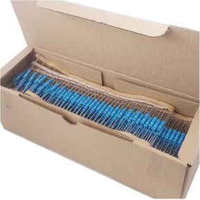 Resistors 210Pcs 1Percent 2W 21Values 0.1R -0.91Ohm Metal Film Resistors Assorted Kit 10pcs Each Value