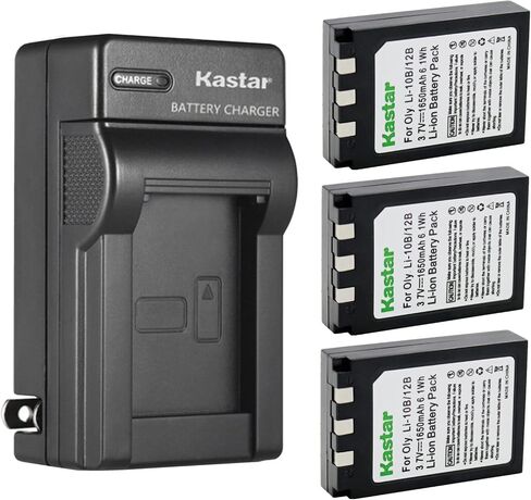 استبدال شاحن بطارية الجدار Kastar AC لبطارية Sanyo DB-L10 ، شاحن Sanyo Var-L10 ، Sanyo Xacti DSC-AZ3 ، Xacti DSC-AZ3S ، Xacti DSC-J1 ، Xacti DSC-J1P ، Xacti DSC-J1S Camera in Kuwait