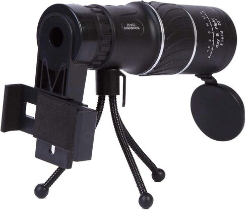 أحاديات التلسكوب مناظير عالية الطاقة للبالغين مناظير عالية التكبير مناظير منخفضة من مناظير قابلة للطي (أسود I) in Kuwait