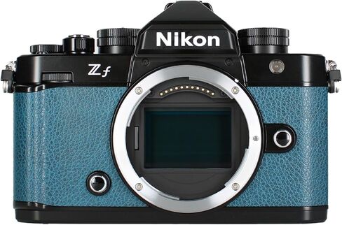 Nikon Zf with 24.5MP Sensor and 4K Video Recording Mirrorless Camera Blue (13595) + 64GB Memory Card + Bag + Card Reader + Photo Software + Flex Tripod + Memory Wallet + Cleaning Kit + Cap Keeper in Saudi Arabia