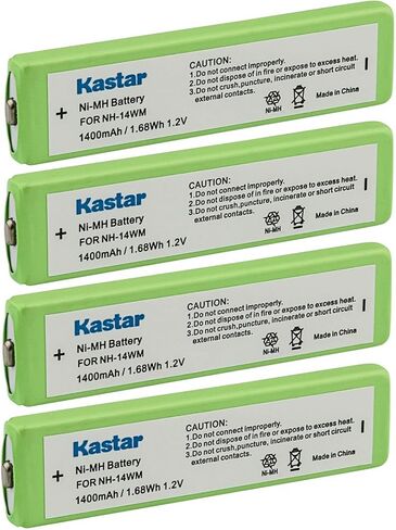 Kastar 2-Pack 7/5F6 1.2V Ni-MH Battery Replacement for Sony NH-14WM, NH14WM, NH-14WM(A), NH14WM-BC, WM-EX921, WM-609, D955 DEJ01, DEJ925, MZE25, MZE30, MZE35, MZE44, MZE45, MZE50 Portable CD/MD/MP3 in Kuwait