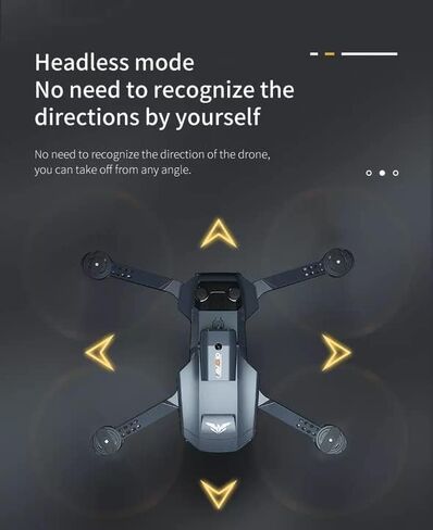 ISPEKTRUM RTH106 DRONE 4K DUAL CAMERA 360 نظام تجنب العقبات RC Quadcopter مع عودة تلقائية متقدمة ، وضع مقطوع الرأس ، 360 التقليب (الأزرق) in Kuwait