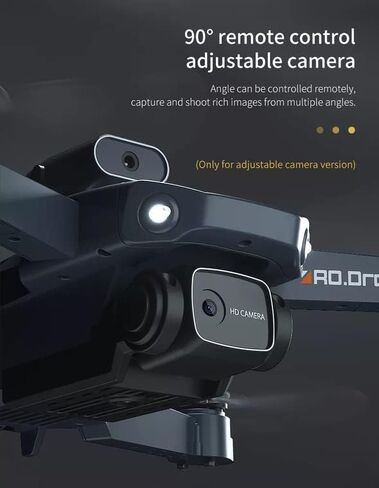 ISPEKTRUM RTH106 DRONE 4K DUAL CAMERA 360 نظام تجنب العقبات RC Quadcopter مع عودة تلقائية متقدمة ، وضع مقطوع الرأس ، 360 التقليب (الأزرق) in Kuwait