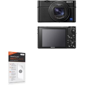 Poxwave Screen Protector متوافق مع Sony DSC-RX100 VI-Cleartouch Anti-Glare (2-pack) ، جلد غير لامع مضاد للأصوات لـ Sony DSC-RX100 VI