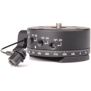 SUNWAYFOTO Indexing Rotator DDP-64SiX DDP64SiX w Detent Click Stops for Tripod Head Sunway