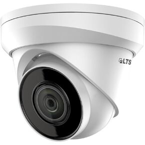 LT Security CMIP1042W-28MA 4MP Fixed Turret Network Outdoor Camera with Motion Detection Tracking, 2.8 mm Lens
