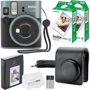 Fujifilm Instax Mini 41 Instant Camera + 20 Prints + Camera Case + Album and Quality Photo Microfiber Cloth