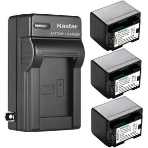 Kastar BP-727 BP727 AC Wall Charger Compatible with Canon BP-709 BP709 Canon BP-718 BP718 Canon US 6055B002 Camera Battery, Canon CG-700 CG700 Camera Charger