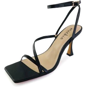 Women’s Strappy Square Open Toe heeled Sandals