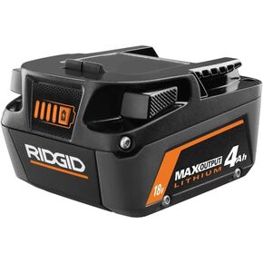 RIDGID R840040 AC840040 18V 4.0 Ah MAX Output Lithium-Ion Battery