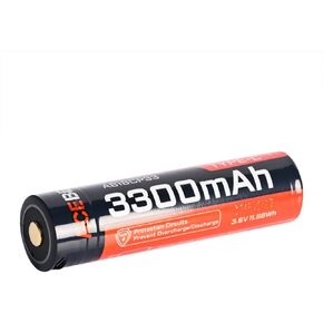 ACEBEAM Rechargeable Battery - 3300mAh Without USB-C Charging Port, 2PCS (Length: 70.6mm ± 0.3mm, Dia.: 18.6mm ± 0.15mm)