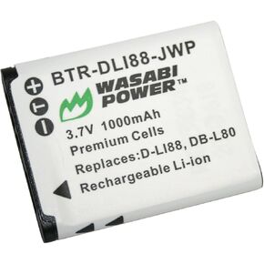 Wasabi Power Battery for Toshiba PX1686 and Toshiba Camileo BW10, SX500, SX900