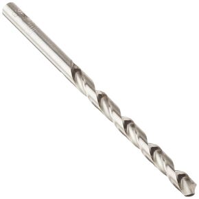 301 Series High-Speed Steel Jobber Length Drill Bit, Ground Finish, Round Shank, Spiral Flute, 118 Degrees Point, .42mm Size (Pack of 12)