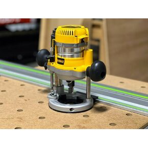 Guide Rail Adapter Compatible with Dewalt 618 Plunge Router