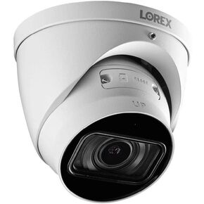 Lorex LNE9292B Indoor/Outdoor 4K Ultra HD Nocturnal Smart IP Motorized Dome Camera, 4X Optical Zoom, 30FPS, Audio, 150ft IR, CNV, IP67, Works with N881B/N882B/N883, Camera Only (M. ) (Renewed)