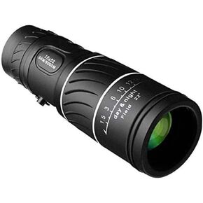 Monoculars Telescope High Power Telescopes, 16 X 52 Waterproof Monocular Compact Scope,Bifocal Optical Telescope for Adults Bird Watching Shooting Camping Travelling Binoculars