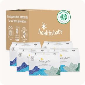 Our Diapers | Environmentally Friendly | Hypoallergenic | Soft Organic Cotton Outer Layer | Chlorine Free | Size 3 (240 Diapers)