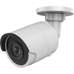 4K PoE Security IP Camera - Compatible with Hikvision DS-2CD2085FWD-I UltraHD 8MP Bullet IR Night Vision Weatherproof 2.8mm Lens, English Version, Firmware Upgradable