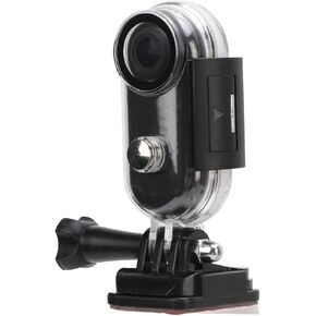 4K Cat Camera ، صور 8 ميجابكسل ، مقاطع فيديو ، اتصال تطبيق الهاتف الذكي اللاسلكي ، الحبل المغناطيسي ، دعم الذاكرة 256 جيجابايت لصيد الأسماك ، ركوب الدراجات ، ركوب الأمواج ، كاميرا طوق الكلاب (أبيض)
