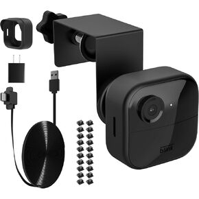 Blink Outdoor Camera Mount-Door/Gutter Mount,26ft/8m Power Cable and Adapter Compatible with Blink Outdoor 4 (4th Gen)