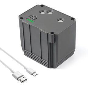 7000 mAh Defend Rechargeable Battery for Cellular Security Camera Motion Activated Wireless Camera with USB-C Charging Cable
