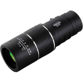 Monoculars Telescope High Power High Power BAK4 Monocular Telescope Waterproof for Outdoor Bird Watching Travel Sports Hiki - 16x52 for Adult Bird Watching Outdoor Travel, Si Binoculars