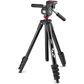 JOBY Compact Advanced Full Size Tripod, Black