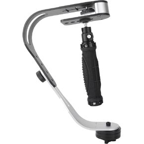 Video Camera Stabilizer Professional Handheld Bow Camera Stabilizer with Rubber Cover Grip for Stable Video