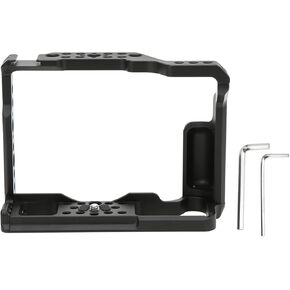 Camera Extension Cage, Aluminium Alloy Multi Holes Extension Cage Accessory for XT3 XT2 Mirrorless Camera for Positioning Hole