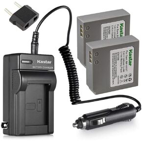 Kastar 2 Pack Battery +Charger for Samsung IA-BP85ST IA-BP85NF HMX-H100 HMX-H104 HMX-H105 HMX-H106 SC-HMX10 HMX20C SC-MX10 SC-MX20 SMX-F30 SMX-F33 SMX-F34 VP-HMX08 VP-HMX10 VP-MX10 VP-MX20 VP-MX25