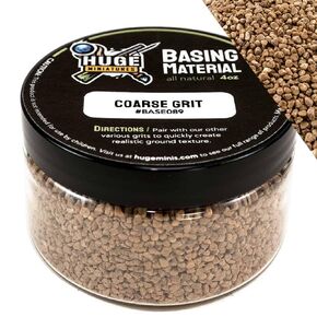 Basing Materials, Coarse Grit Ballast Model Basing Materials for Tabletop and Diorama – 4oz Jar