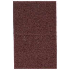 Norton (662610-58000-20PK) Bear-Tex Maroon 6" x 9" Primer Prep Scuff Pad, (Case of 20)