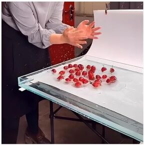 Acrylic Display Tray Shooting Props, Photo Studio Product Photography - Water Splash Effects, Product Table Top Photography Shooting(60x40x5 cm)