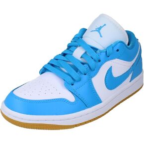 Air Jordan 1 Low Women's Shoes (DC0774-104, White/Gum Light Brown/Dark Powder)
