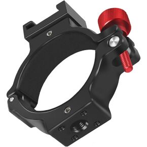 Aluminum Stabilizer Expansion Clip with 1/4 Screw Hole Adjustable Cold Shoe Slot for OSMO5/6 Stabilizers for Fill Lights Microphones