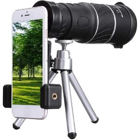 HD Digital Telescope Monocular Telescope Adults 40X60 HD Monocular Telescope Outdoor Camping Hunting Telescope Monocular for Adult Bird Watching Outdoor Hunting Travel Sightseeing