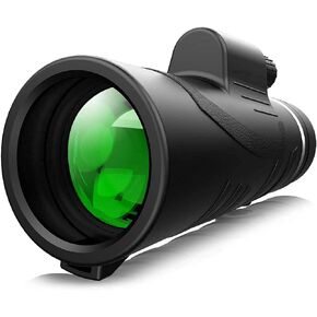Monocular Telescope for Beach Travel 4K 10-300X40mm Telephoto Zoom Monocular Telescope for Horse Racing Outdoors Sports Theater Travel