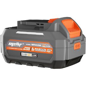 20V 4.0Ah Lithium-Ion Battery (MFDC204)– Compatible with DeWalt 20V MAX Power Tools and Mellif Cordless Tools, Repalcement Battery, Charged by Mellif MDC204 Charger
