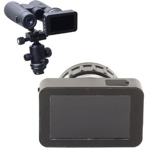Telescope Eyepiece, 3in Type C 4K Color Display 5 Levels Digital Zoom Electronic Eyepiece for 22-46mm Objective Lens Camera Photography