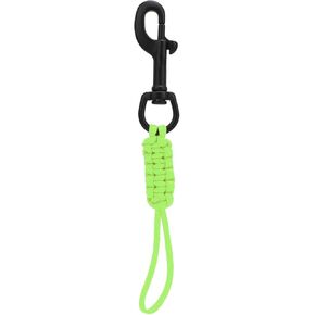 SYH&AQYE Scuba Diving Lanyard, Stainless Steel Hand Woven Scuba Diving Lanyard, Scuba Diving Camera Anti Lost Lanyard Strap for Cameras and Dive Lights