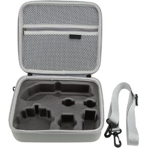 10/9 Action Camera Bag, Portable Sports Camera Case with Feature, Shockproof Handbag for Travel, Adjustable Shoulder Strap, fits 10/9