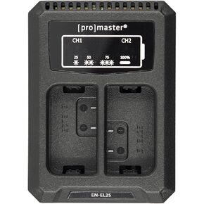 ProMaster Dually Charger - USB for Nikon EN-EL25, (Model 6989)
