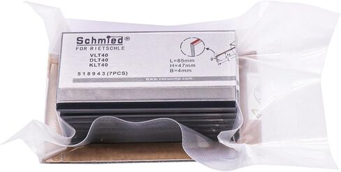 Schmied Carbon Vane(Pack of 7 Pcs, 85mm*47mm*4mm) 518943 For Rietschle Pump DLT40, KLT40, VLT40, TR40DV, TR41DV, VTN40, VTN41, KTN40, KTN41, DTN40, DTN41 in Kuwait