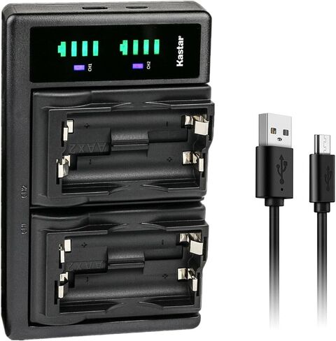 Kastar 1 -Pack Battery & Ltd2 USB Charger (2500mah ، 2.4V) لـ Kodak Easyshare C533 ، C603 ، C613 ، C623 ، C633 ، C643 ، C653 ، C663 ، C703 ، C713 ، C743 Cameras - Black - in Saudi Arabia