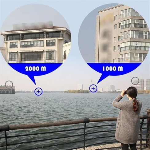 Monoculars Telescope High Power 20X50 High Magnification Long Range Zoom Telescope Wide Angle Professional Binoculars High Definition Clear Binoculars (Beige) in Saudi Arabia