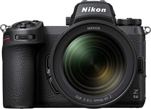 Nikon 1659 Z6II Mirrorless Camera 24.5MP Full Frame FX-Format Body Only Bundle with Tamron A058 35-150mm F2-2.8 Di III VXD Lens + Lexar 128GB High-Performance 800x UHS-I SDXC Memory Card (BLUE Series) in Saudi Arabia