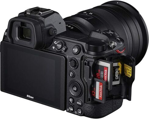 Nikon 1659 Z6II Mirrorless Camera 24.5MP Full Frame FX-Format Body Only Bundle with Tamron A058 35-150mm F2-2.8 Di III VXD Lens + Lexar 128GB High-Performance 800x UHS-I SDXC Memory Card (BLUE Series) in Saudi Arabia