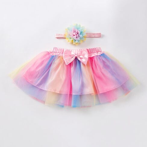 Baby Girls 1st Birthday Outfits Short Sleeve Romper Tutu Skirt Sets with Headband One Year Old Girl Clothes in Saudi Arabia