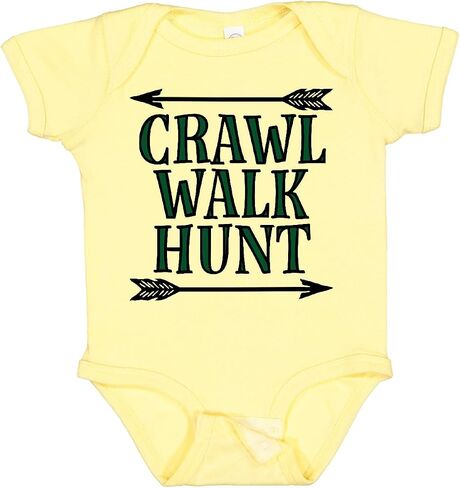 inktastic Bow Hunting Crawl Walk Hunt Baby Bodysuit in Saudi Arabia